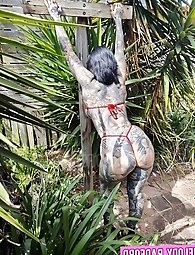 Melody Radford outside.