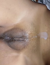 Chubby partners giving foot massages