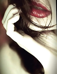 Aged babe is masturbating